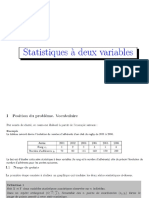 Statistiques À 2 - Variables PDF