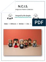 Amigurumi Pattern Collection for NCIS Characters