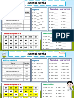 Grade 4 Mental Maths Worksheet 2 PDF