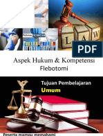 Aspek Hukum Dan Kompetensi Flebotomi