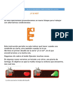 ¿Y Si No?: Alternativa Condicional. Taller de Pensamiento Computacional