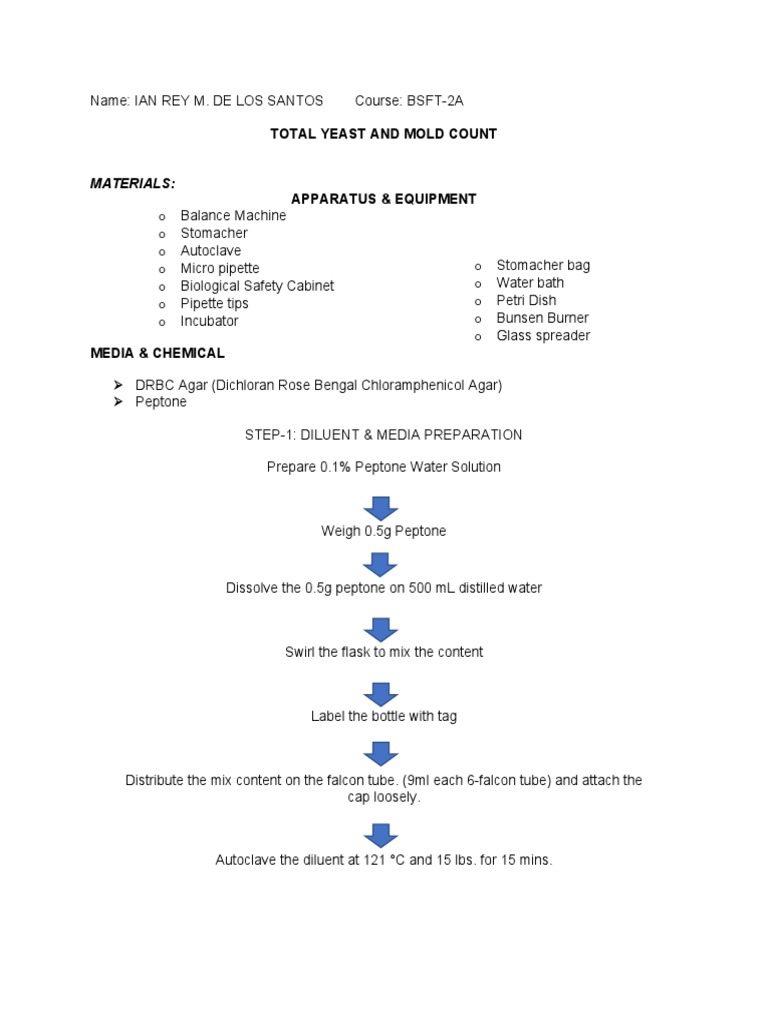 Yeast and Molds | PDF | Colony Forming Unit | Agar