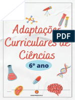 Amostras Atividades Adaptadas - Ciências 6ºano