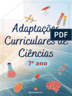 Amostras Atividades Adaptadas - Ciências 7º Ano