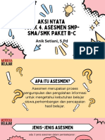 Aksi Nyata Topik 4 Asesmen SMP PDF