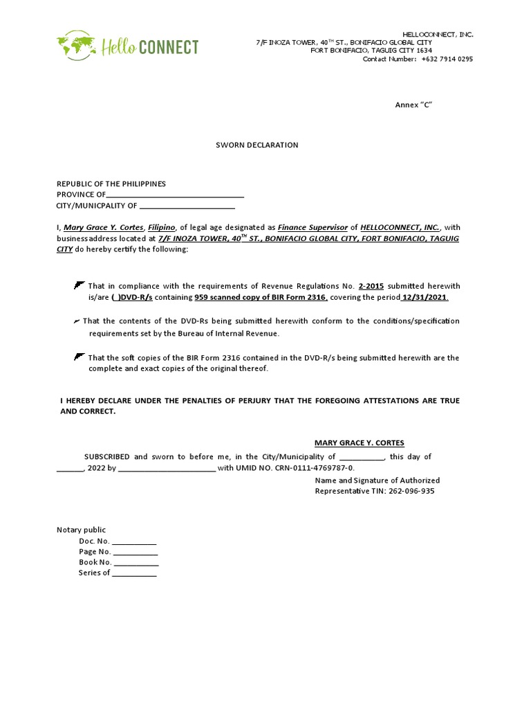 Rr 2 2015 annex c pdf
