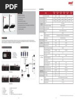 Deye 20kW Hybrid Inverter Datasheet | PDF | Alternating Current ...