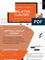 Relative Clauses