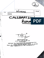Calibration Report PDF