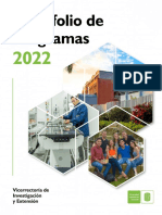 Portafolio de Programas VIE 2022