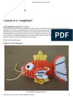 Magikarp Crochet Pattern