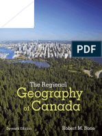 Regional Geography of Canada Textbook PDF