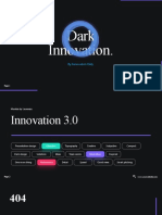 Dark Innovation Presentation Freebies