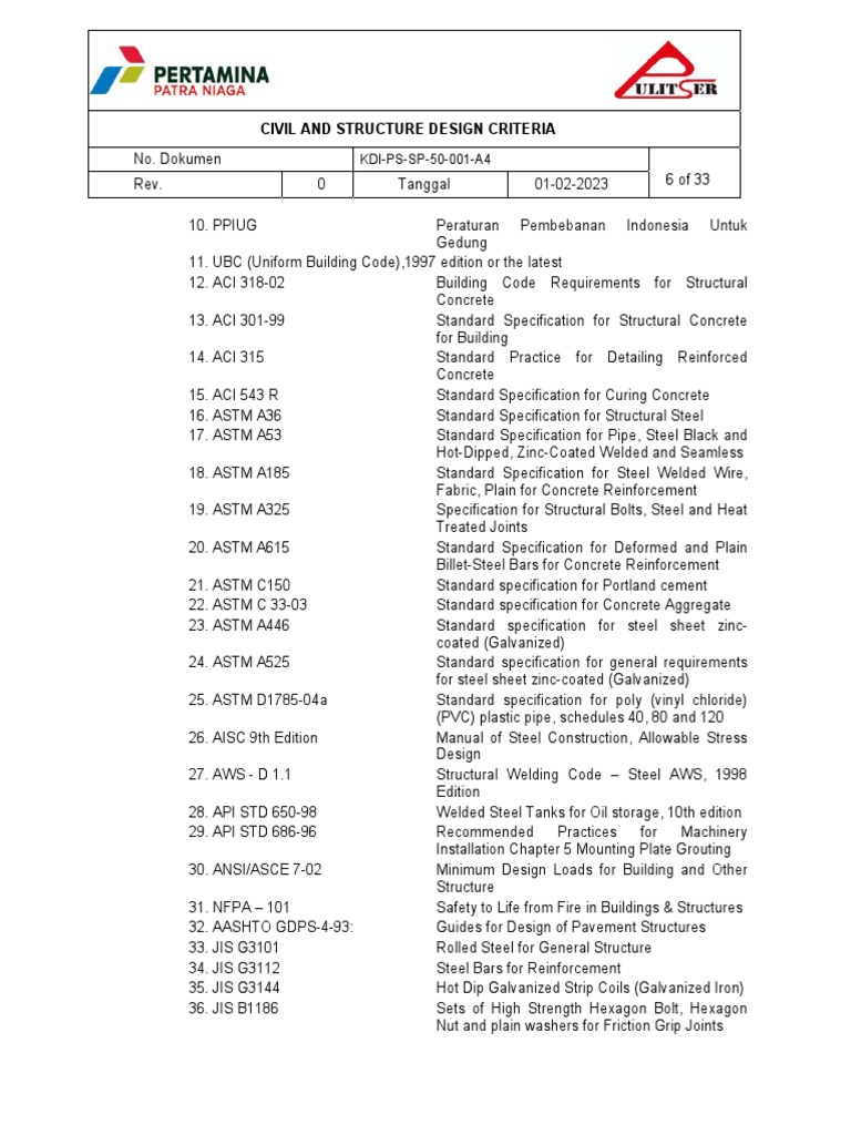 Civil & Structure Design Criteria PDF | PDF | Sanitary Sewer | Drainage ...
