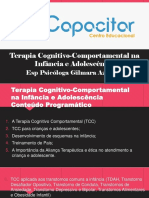 Terapia Cognitivo-Comportamental na Infância e Adolescência