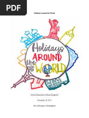 copy of unit - holidays around the world  chelsea and jillian - kindergarten