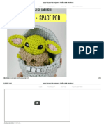 Crochet Baby Yoda Space Pod