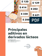 Cartilla Aditivos en Derivados Lacteos PDF