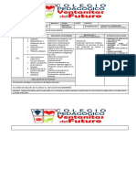 Plan de Asignatura Matematicas Quinto