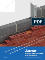 Ancon Windposts | PDF | Framing (Construction) | Beam (Structure)