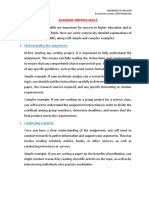 Academic Writing Skills PDF