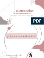 La Acentuación