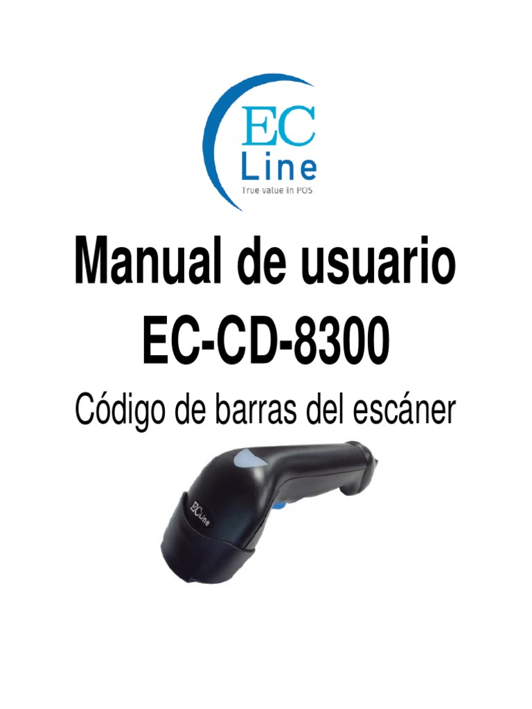 Manual EC CD 8300 PDF | PDF | Ascii | Código Universal de Producto