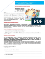 E1 S1 A4 FICHA Leemos Sobre La Importancia de Las Normas en La Convivencia y El Trabajo en Equipo