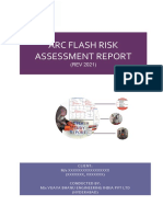 Arc Flash Risk Assessment Draft Report - VB Engineering India PVT LTD PDF