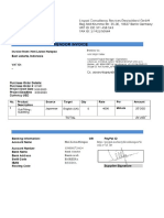 Invoice 20 For PO 61581