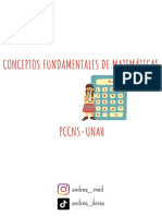 Conceptos Fundamentales de Matemáticas