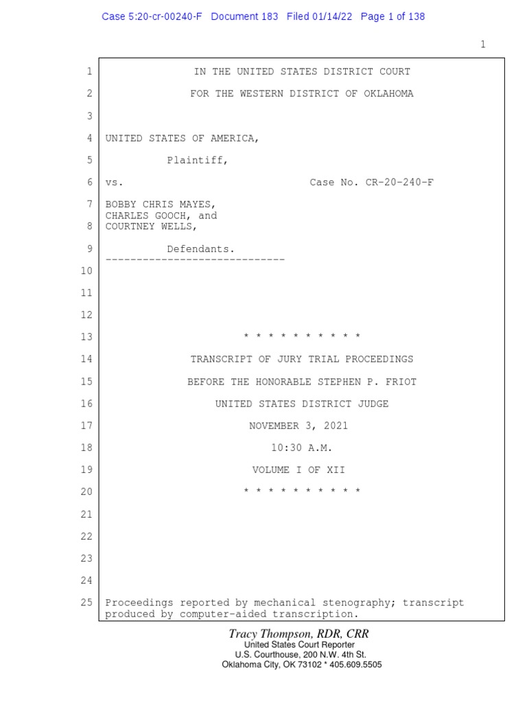 Full Court Transcripts Andy Elliott | Download Free PDF | Loan To Value ...