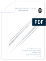 Cuantia de Acero en Una Columna PDF