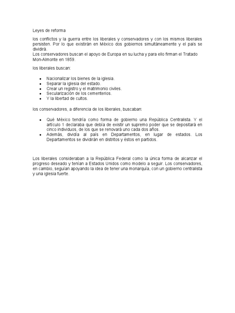 Leyes de Reforma PDF