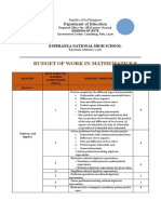 Philippine Education Budget for Math 8