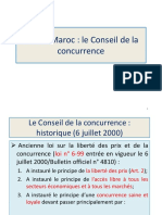 Le Conseil de La Concurrence Au Maroc PDF