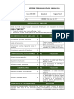 Hseq-Fr-055 Informe de La Preparaciòn y Evaluaciòn de Simulacro V2