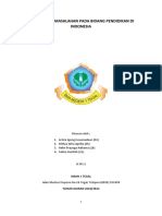 Makalah Geografi Masalah Di Bidang Pendidikan