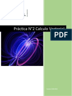Práctica N°2 Calculo Vectorial