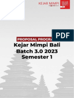 Proposal Program KM Bali 2023 Semester 1 PDF