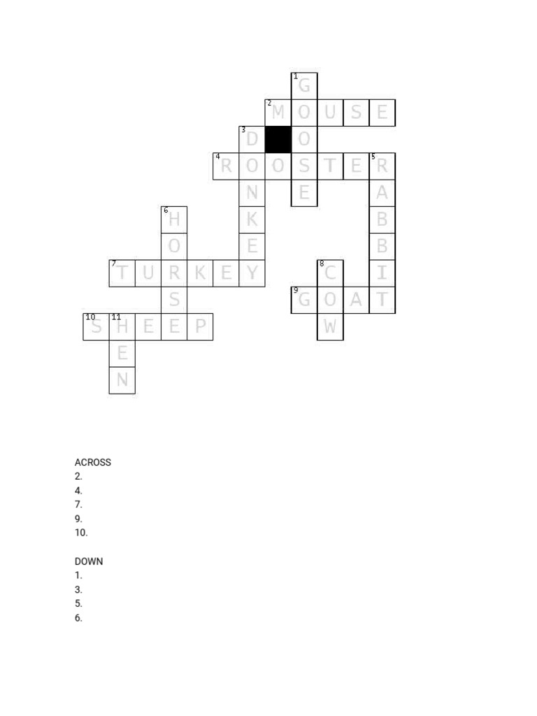 Crossword PDF