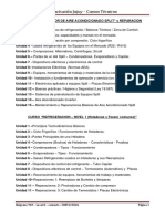 Contenidos Cursos AA y Refrigeracion - 2021 PDF