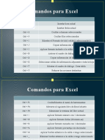 Comandos Abreviados en Excel