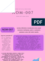 Presentación NOM-007 Javier González Montiel PDF