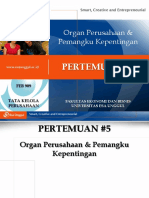 PPT-05 Organ Peru & SH Tata Kelola Perusahaan