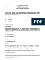 Soal Pretest PPG Pedagogik