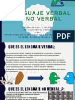 Lenguaje Verbal y No Verbal