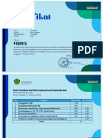 SERTIFIKAT BIMTEK IKM MI - Siti Mariam