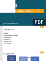 Fitur Dan Fungsi SINTA 3