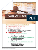 Company Act, 2013-1 PDF